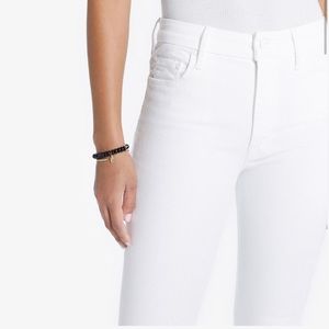 MOTHER denim WHITE high waisted- NEVER WOR…